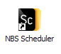NBS Scheduler installation splash screen