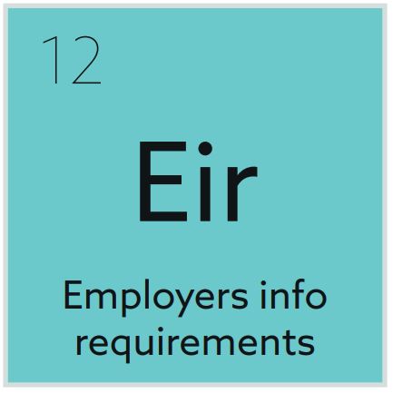 12 - Eir - Employers information requirements