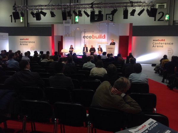 UK-GBC Leadership Insights: Innovative design session on the main stage at Ecobuild 2016