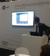 Live demonstrations on the NBS stand at Ecobuild