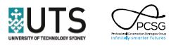 UTS / PCSG logos