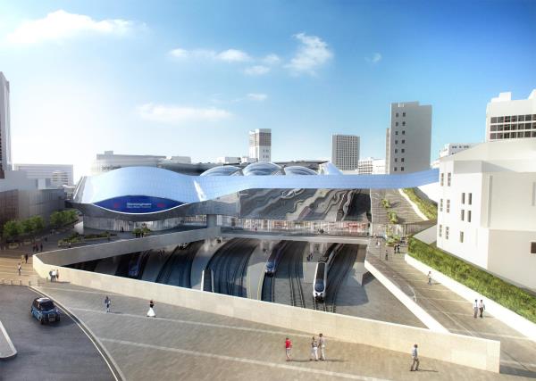 The new look Birmingham New Street Station