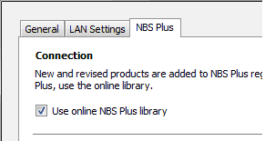 NBS Plus tab