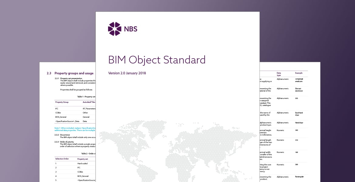 Announcing the NBS BIM Object Standard 2.0