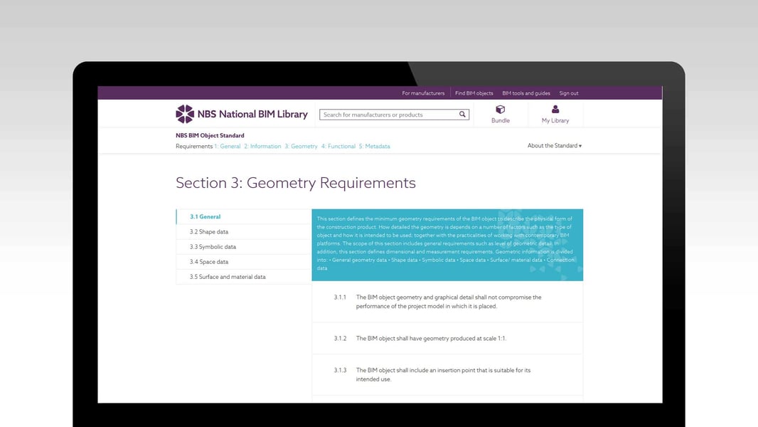 Exploring the NBS BIM Object Standard - Geometry Requirements