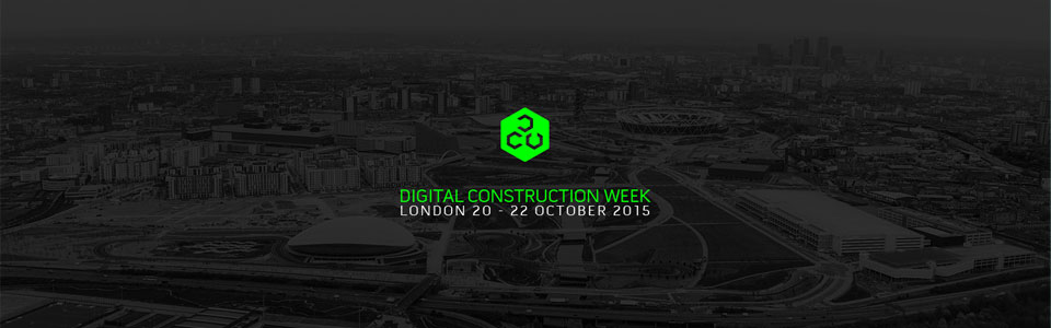 Don't miss Digital Construction Week this October