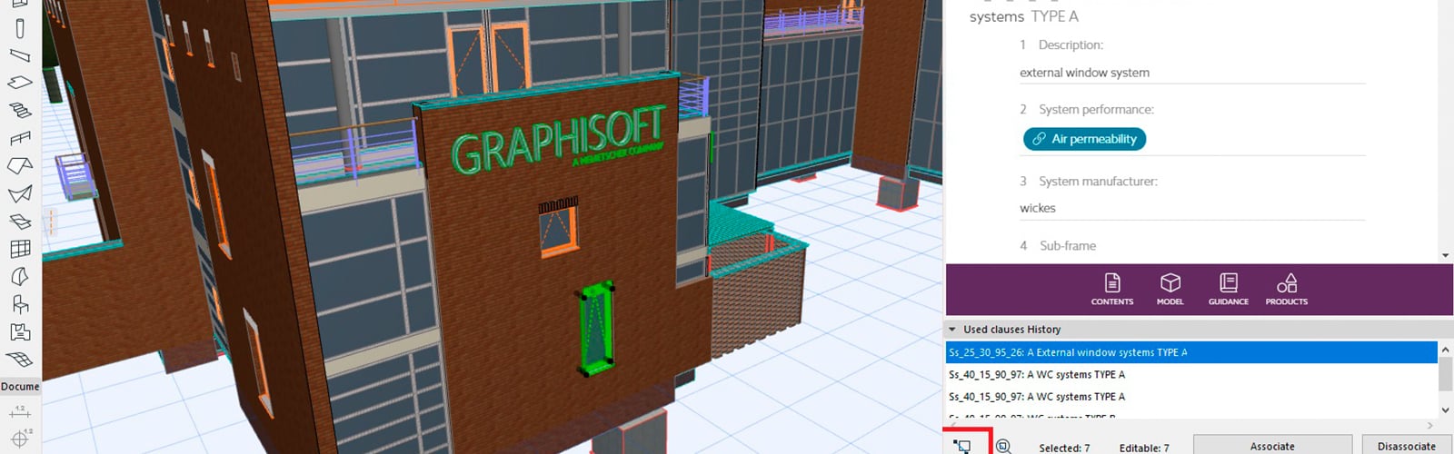 NBS Chorus integrates with GRAPHISOFT ARCHICAD