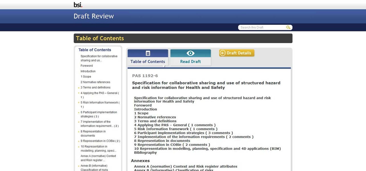 PAS 1192-6 shines light on hazards and risks in collaborative construction