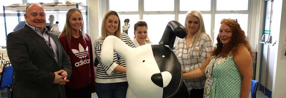 NBS make the pawfect partnership with Newcastle College