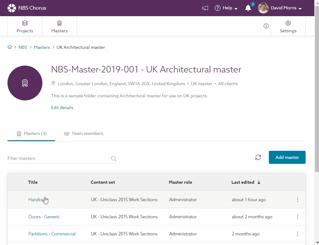 Specification Notes have landed