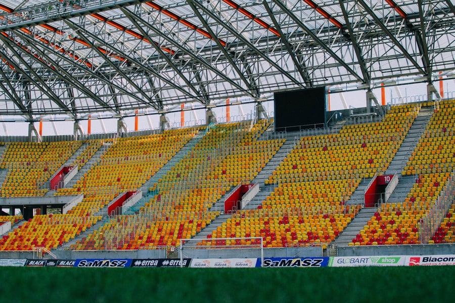Specifying sports ground seating