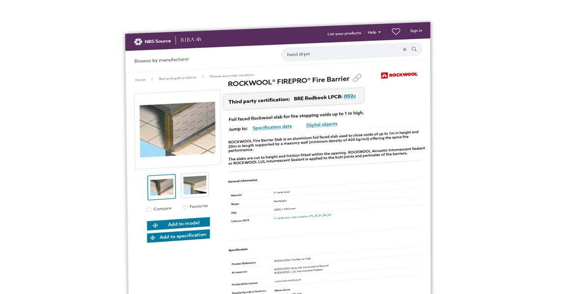 Third-party certification with NBS Source