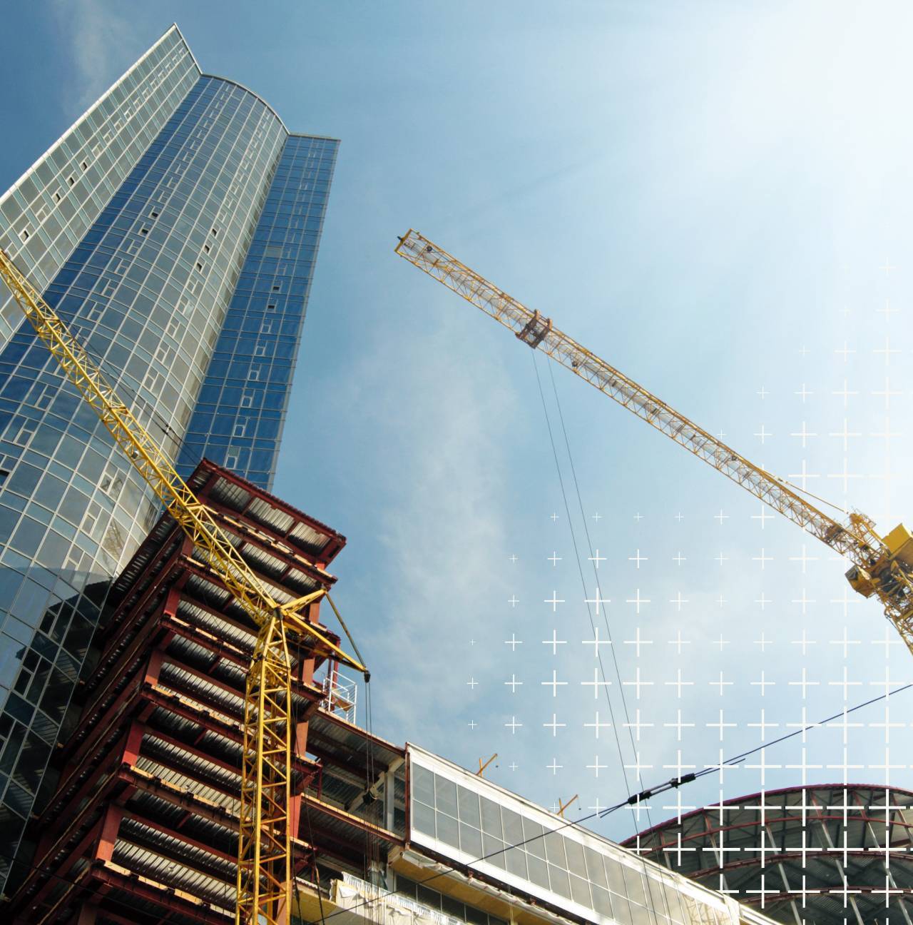 crane in urban setting