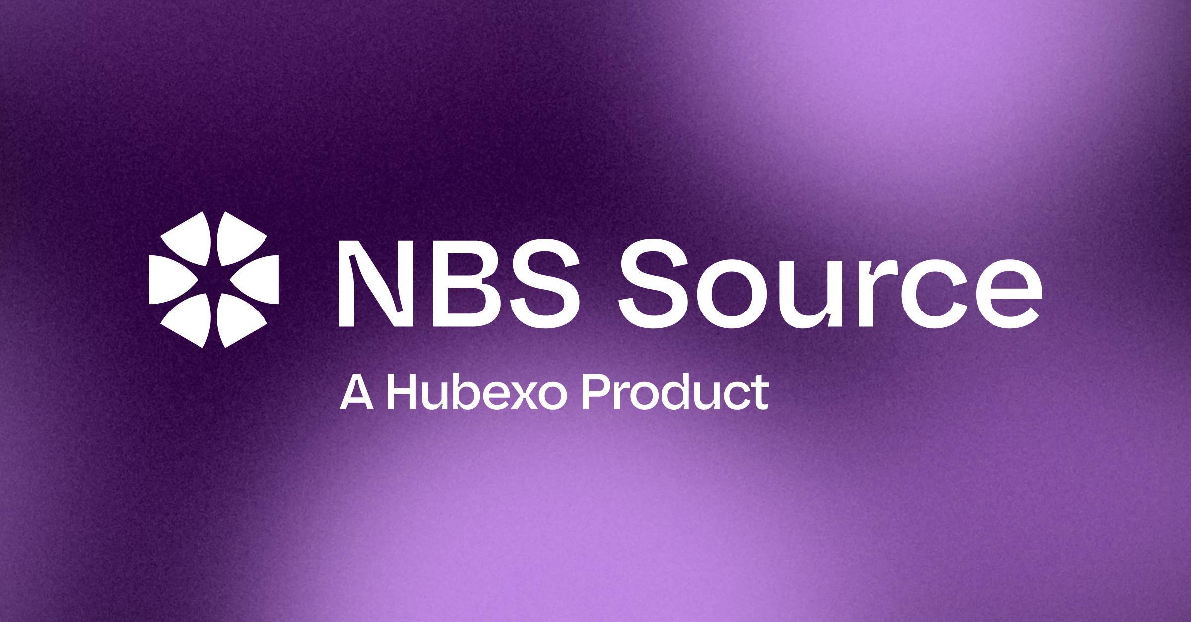 NBS Source - A Hubexo Product logo